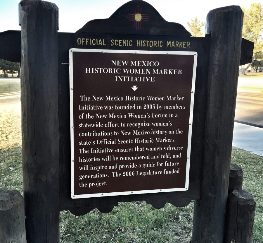 New Mexico Historic Women Marker