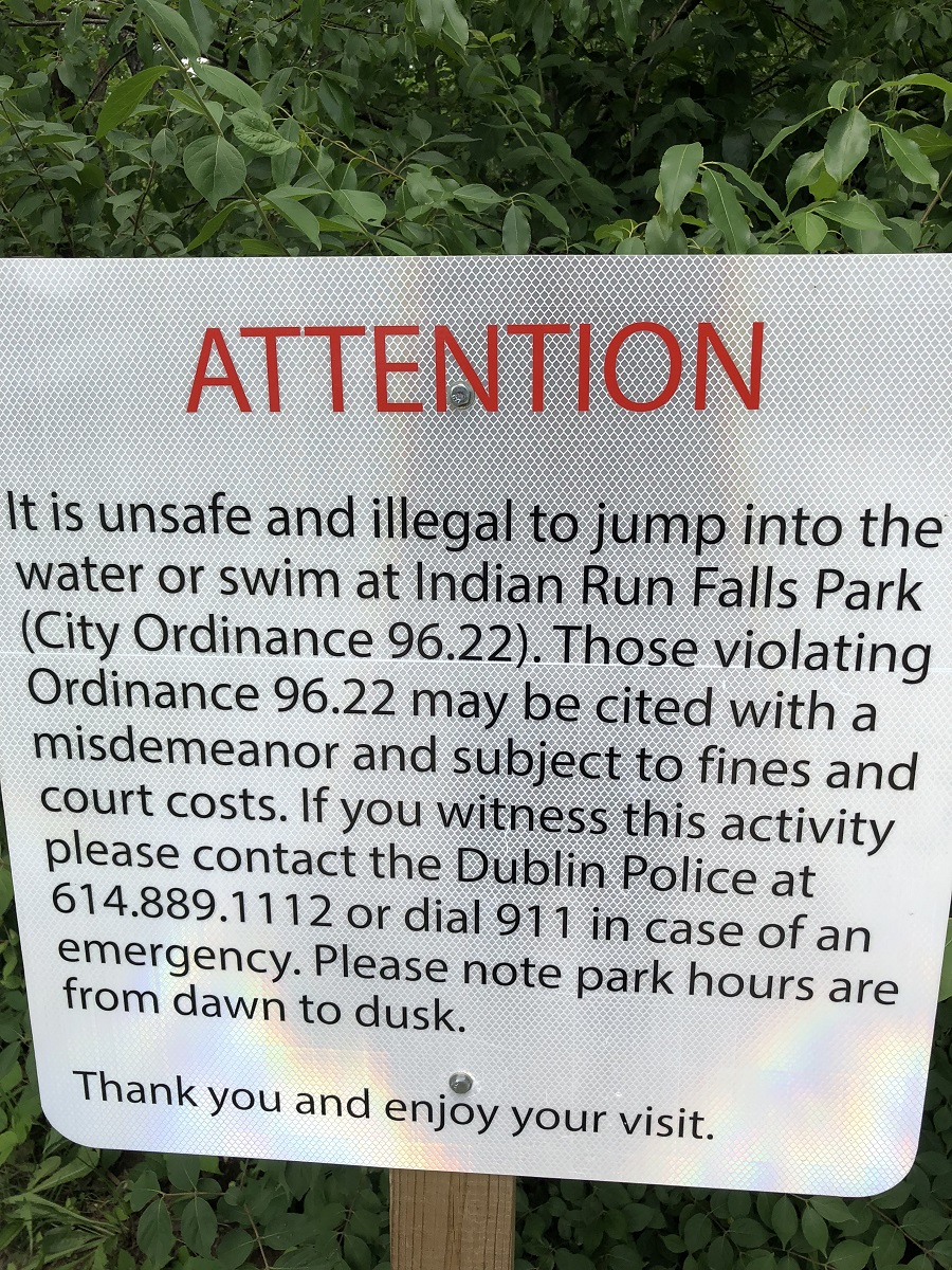 Indian Run Falls Park