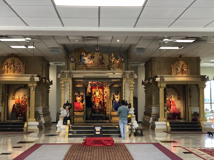 Hindu Temple of Dayton is a Beautiful Place of Worship Brain Contour