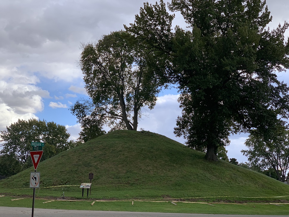 Enon Adena Mound is the Second Tallest Mound in Ohio Brain Contour