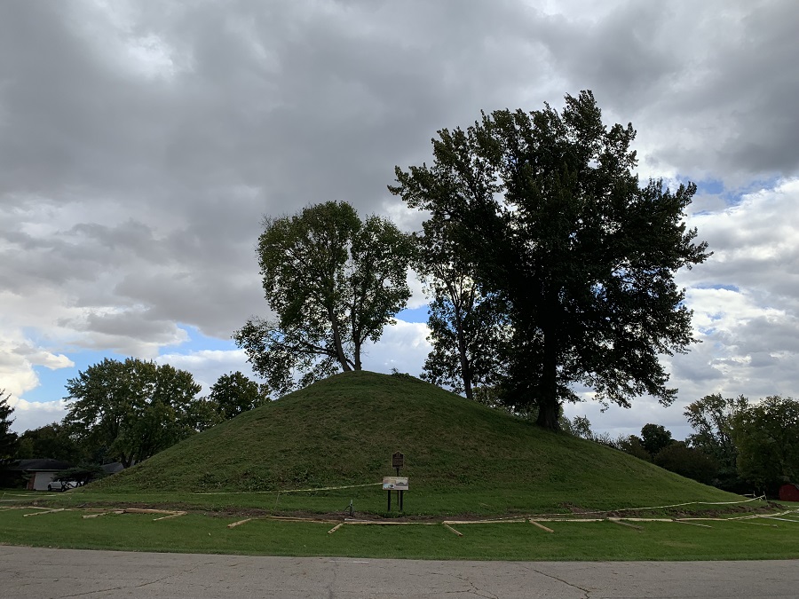 Enon Adena Mound is the Second Tallest Mound in Ohio Brain Contour