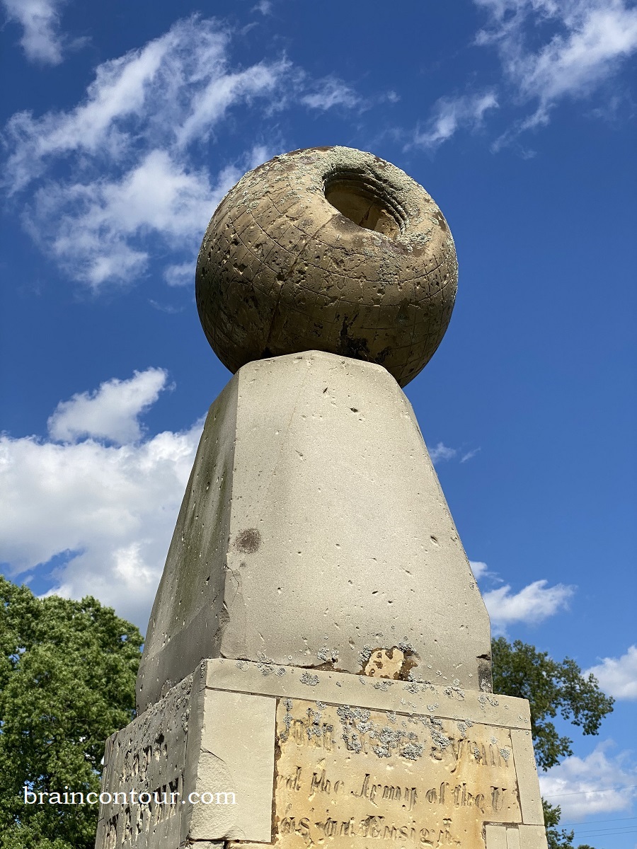 Hollow Earth Theory Monument in Hamilton Ohio | Brain Contour