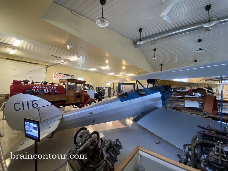 WACO Museum & Aviation Learning Center in Troy Ohio Brain Contour
