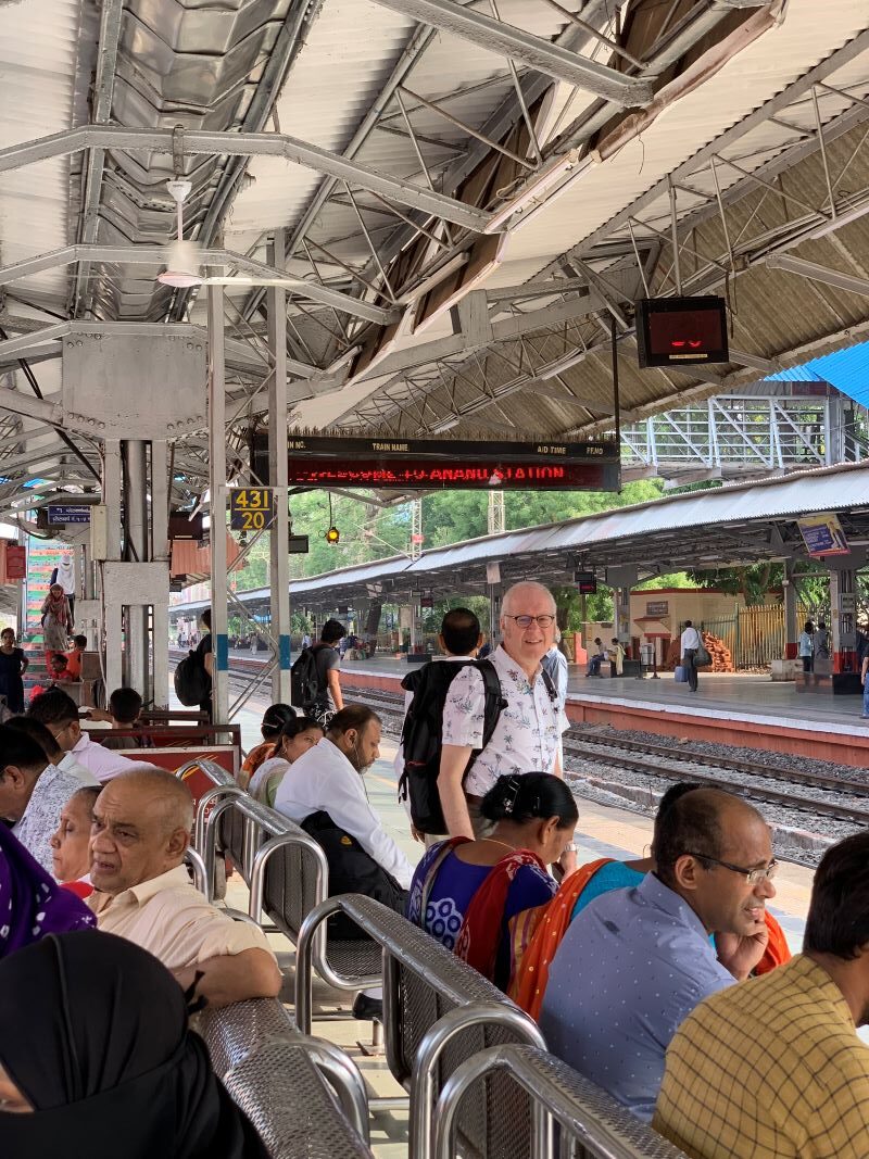 Riding Trains in Ahmedabad